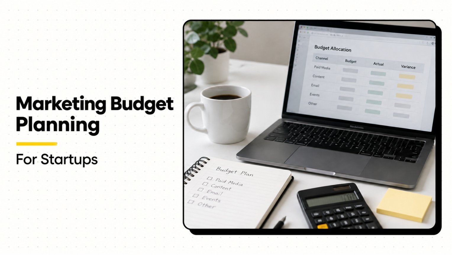 Marketing Budget Planning for Startups: How Much Should You Really Spend
